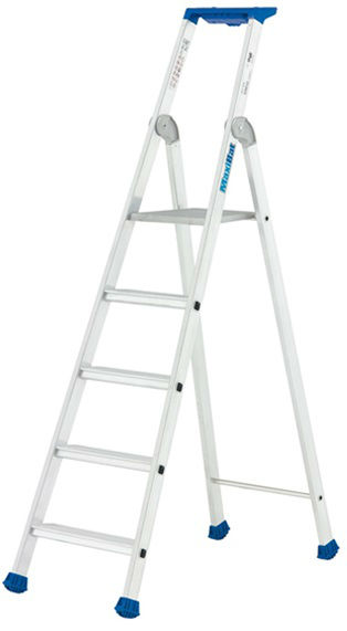 Aluminium klustrap 4 treden