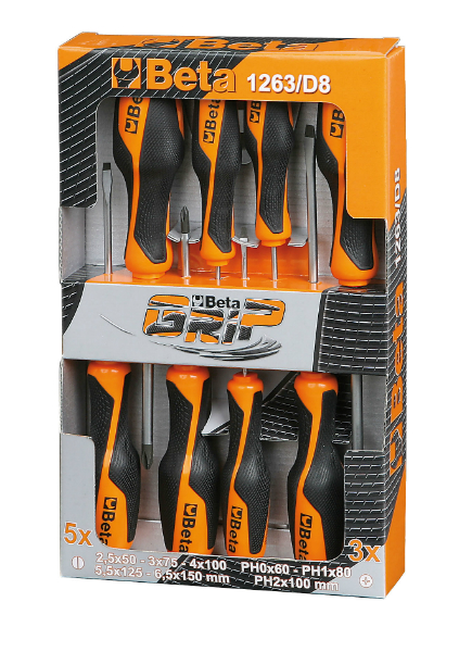 Beta schroevendraaierset 1263/D8