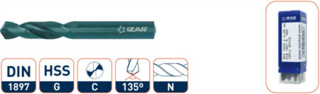 HSS plaatwerkboor 3,5 mm. D1897N