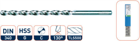 HSS-G spiraalboor TLS500 11.0x128/195