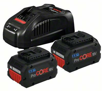 Bosch Starterset ProCORE18V 2x 5,5 Ah