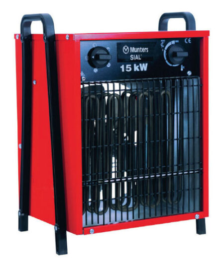 Ruimte heater FAN max. 15Kw 380V