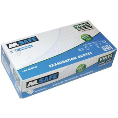 M-Safe Vinyl wegwerp handschoen Mt.9/L