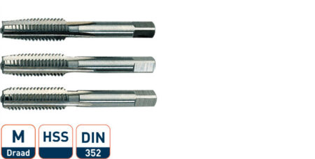 HSS handtap DIN 352 M6x1,0