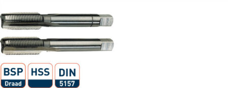 HSS Handtappen DIN5171 1/4 BSP (gas)