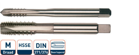 HSSE Uni machinetap DIN371/376B M8