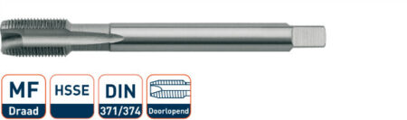 HSSE machinetap M14x1,50 DIN 374B