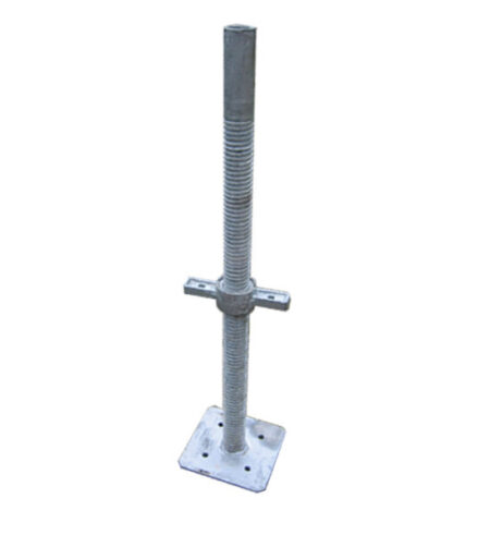 Steiger spindel Ř 38,4 mm met voetplaat