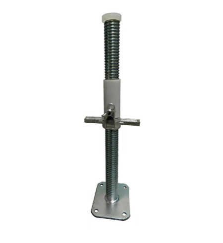 Steiger spindel Ř 50,0 mm met voetplaat