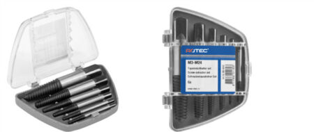 Draadeinduithalers 5 dlg. M3-M18