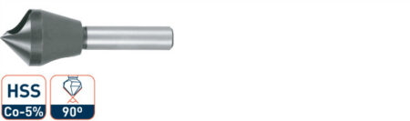 HSSE verzinkfrees 90 gr. 5-10 sch.gat