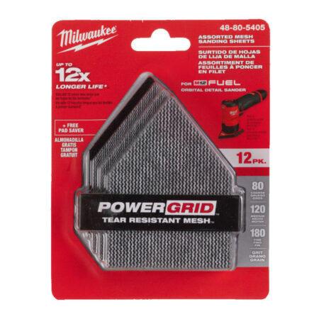 Milwaukee mesh schuurpapier (vpe12)