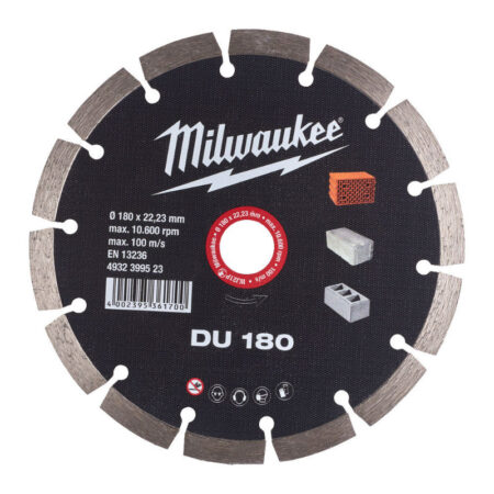 Milwaukee diamantschijf 180x22,2 type DU