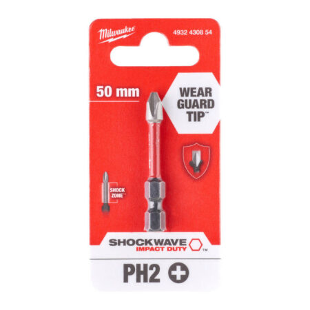 Milwaukee Shockwave bit PH 2x50mm