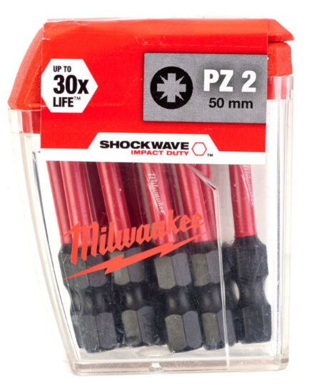 Milwaukee bits PZ 2x50mm (box-10)