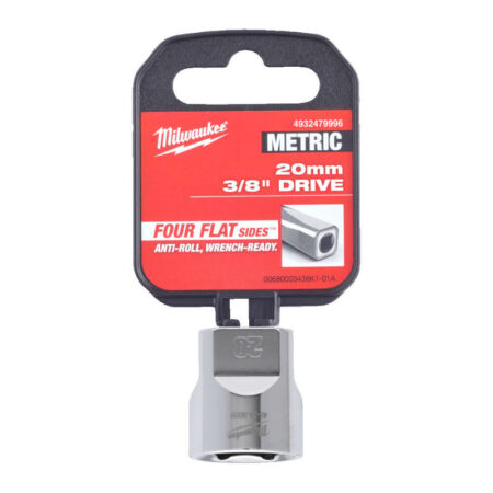 3/8" dop metrisch 20mm