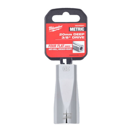 3/8" lange dop metrisch 20mm