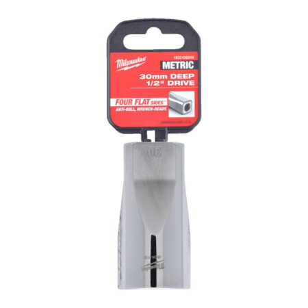 1/2" lange dop metrisch 30mm