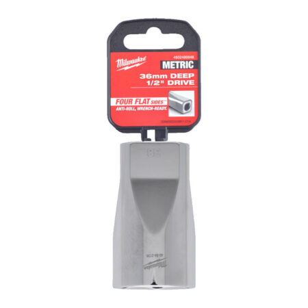 1/2" lange dop metrisch 36mm