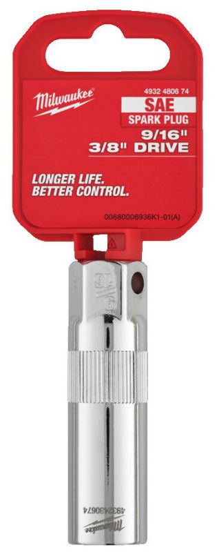 Milwaukee 3/8" bougiedop 9/16"