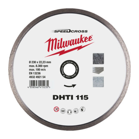 Milwaukee speedcross 115x22,2  DHTi