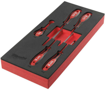 Milwaukee 5-dlg Ph. schroevendraaierset