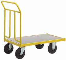 Platformwagen 1250x650x1020mm 4 wielen