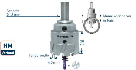 HM Gatzaag Heavy Duty 65x28mm.