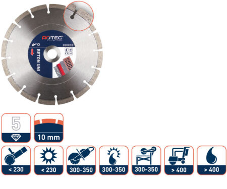 Diamantzaag Beton UNI 350x25,4