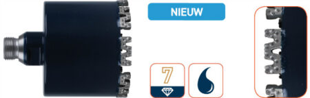 Dozenboor M-segment NAT 85x60x1/2"