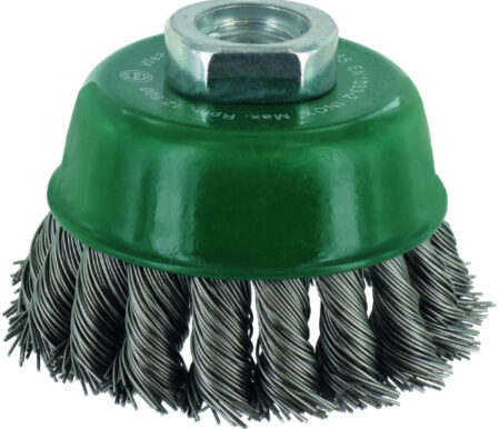 Komborstel M14 R65x0,35 getordeerd RVS