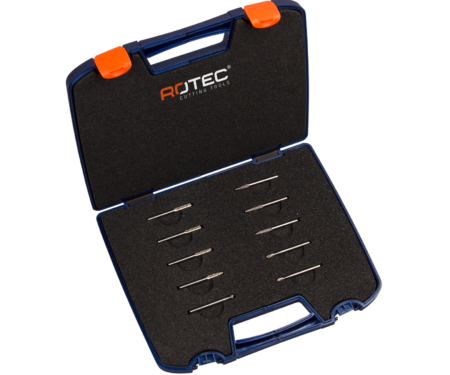 10-dlg. set stiftfrezen ř3/Z6 kruisvert.