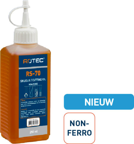 RS-70 NON-FERRO snijolie flacon a 250ml