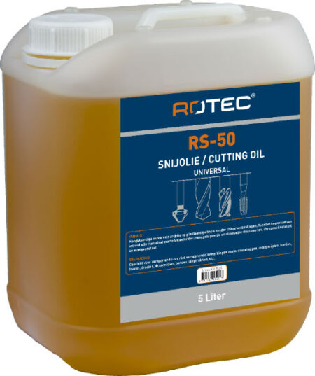 RS-50 universeel snijolie jerrycan 5Ltr.