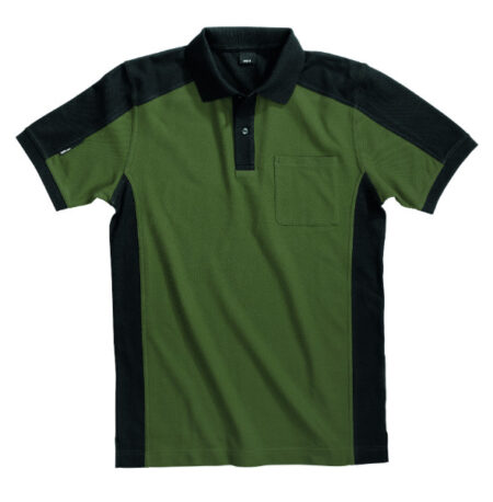 FHB polo shirt olijf-zwart mt.XS