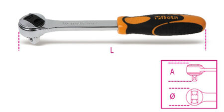 Beta ratel 1/2" 920/55 72 tands