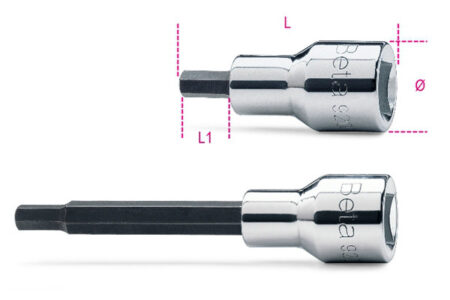 Beta inbusdop 1/2" 920PE 12 mm.