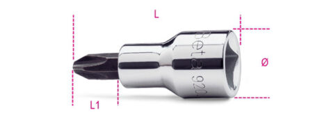 Beta schroevendraaierdop 1/2" 920PH-3
