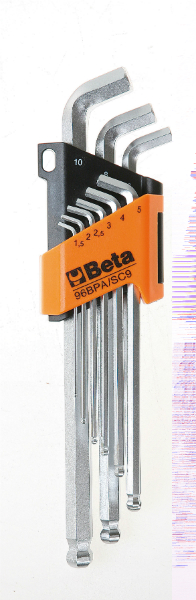 Beta haakse stiftsleutelset 96BPA/SC9