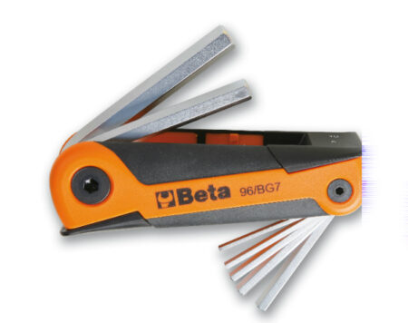 Beta haakse inbussleutelset 7dlg. 96/BG7