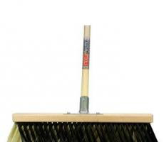 X-bezem binnen compleet creme/zwart