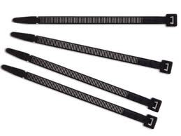 Bundelband zwart 7,5x280mm.