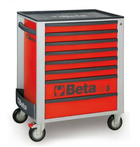 Beta gereedschapswagen C24S/8 Rood