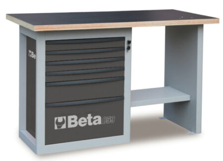 Beta werkbank C59C Grijs