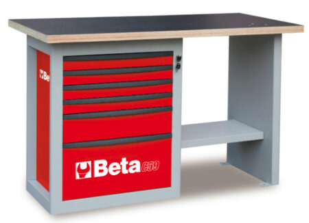 Beta werkbank C59C Rood