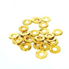 Messing sluitring DIN 125A M12