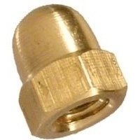 Hoge dopmoer messing DIN 1587 M-6