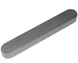 Inlegspie DIN 6885 A 12x8x140mm. vlak