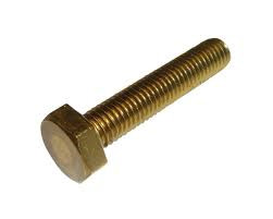 Tapbout M8x50 messing DIN 933