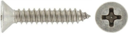 Plaatschroef PK 4,2x25 RVS DIN 7982C